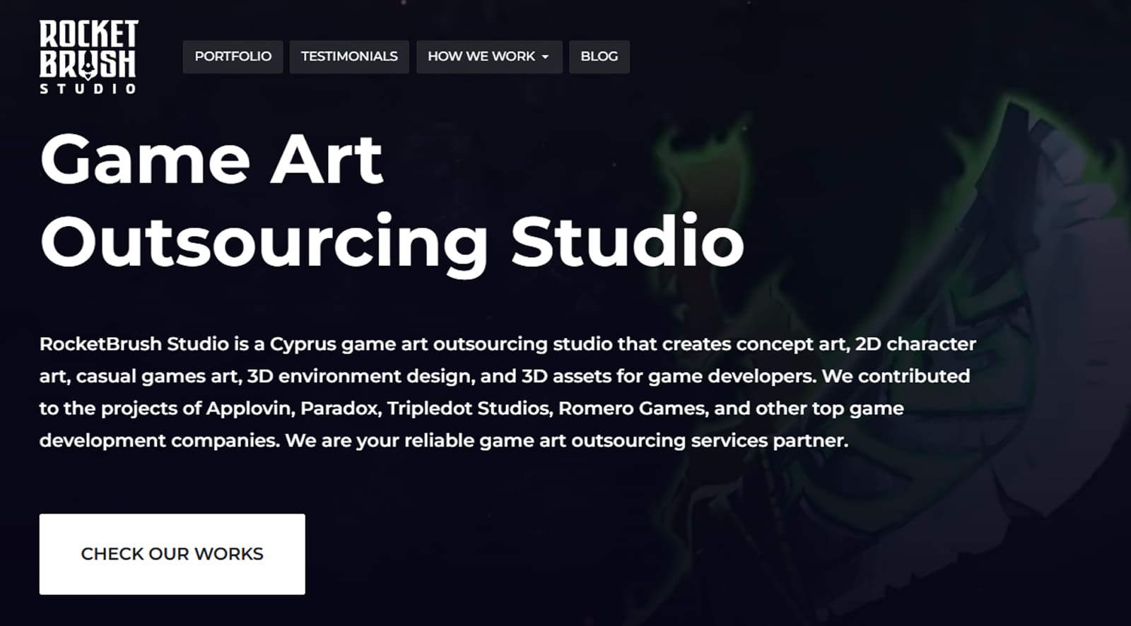 RocketBrush Studio: Game Art Outsourcing Studio