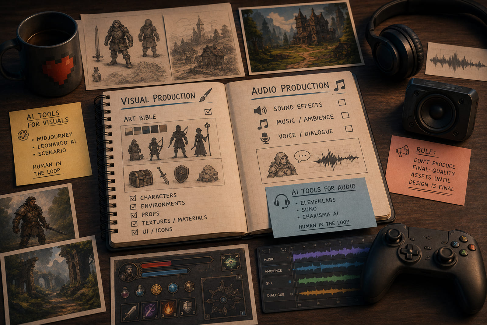 Phase 3: Game Art and Audio Production