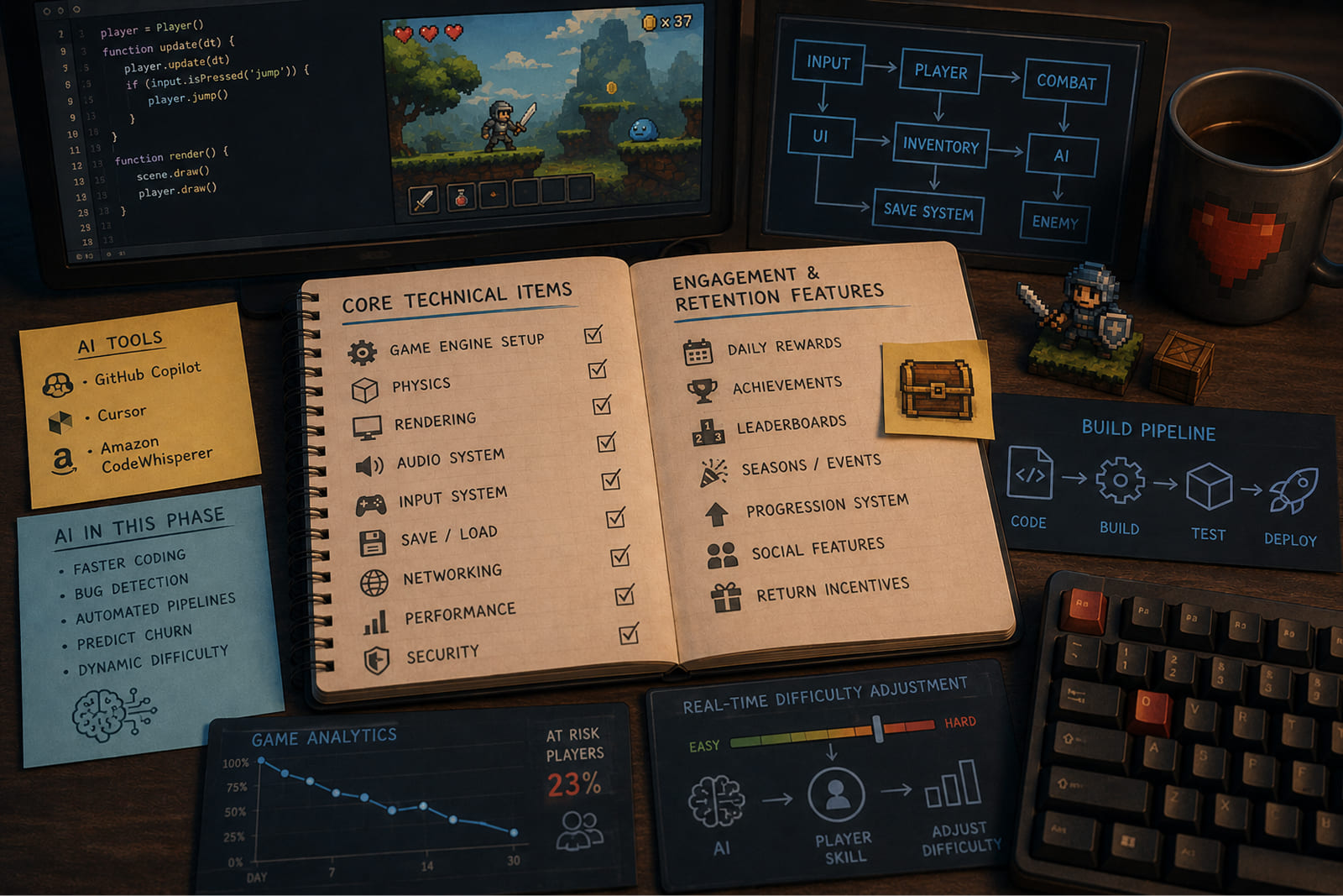 Phase 4: Game Coding and Core Items Development