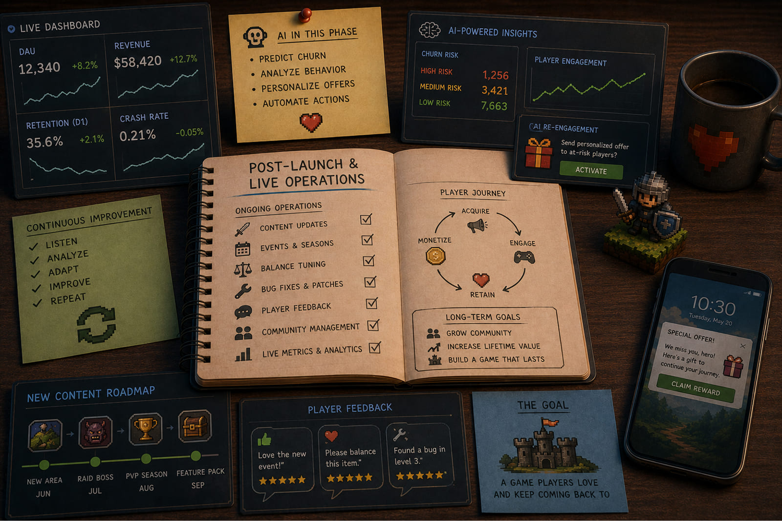 Phase 8: Game Post-Launch and Live Operations