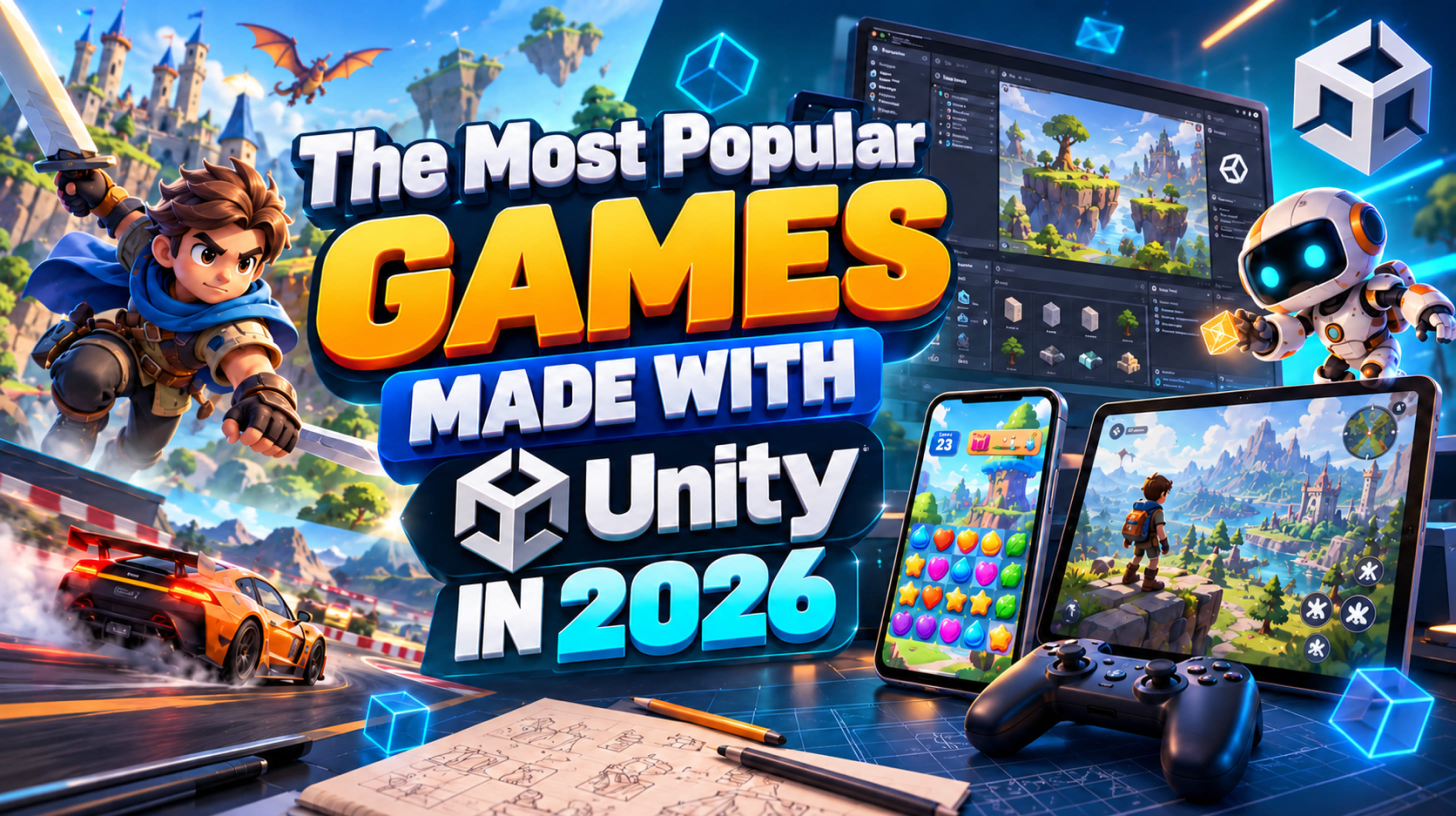 The Most Popular Games Made with Unity in 2026