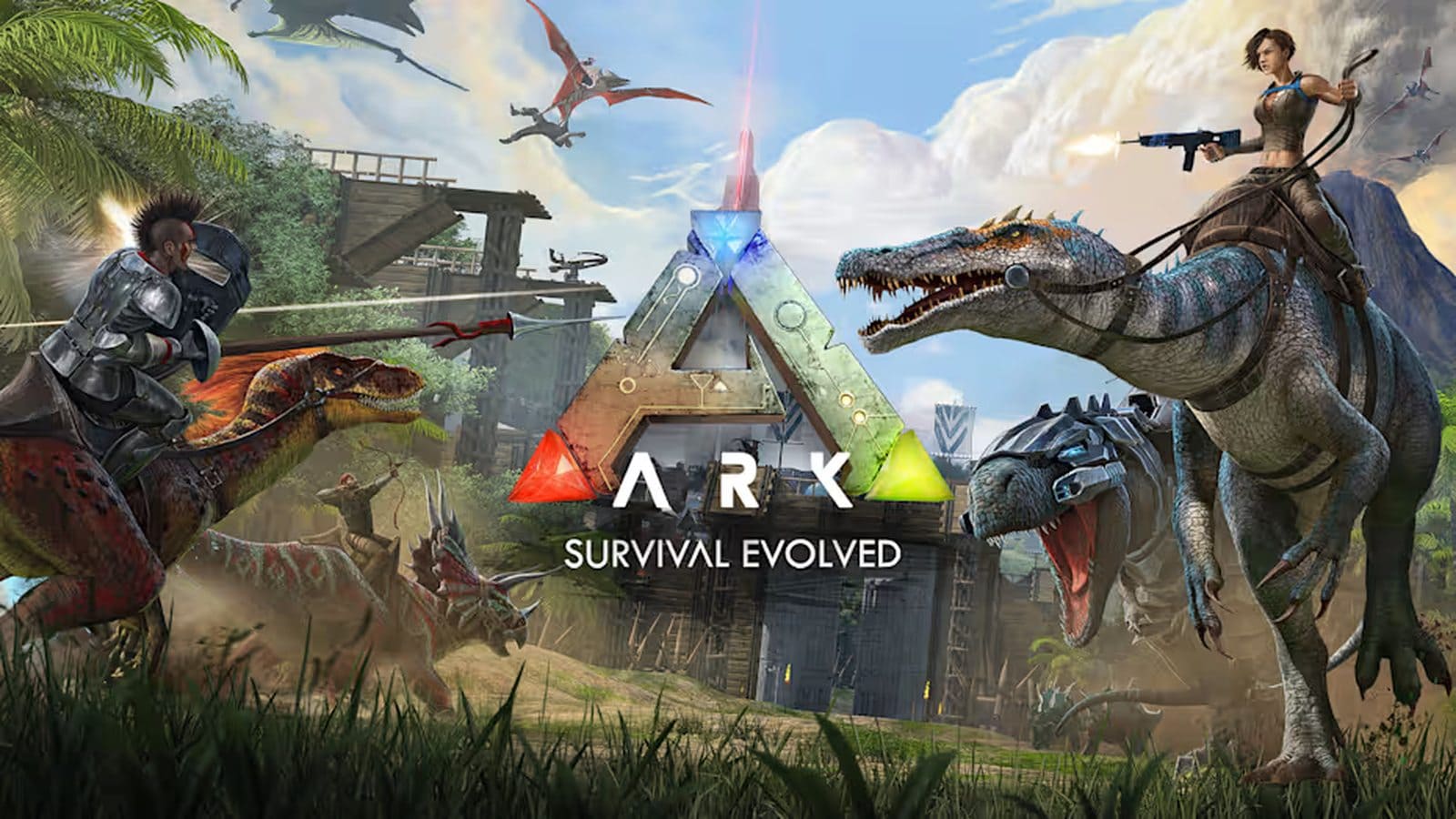 Ark: Survival Evolved game made on Unreal Engine