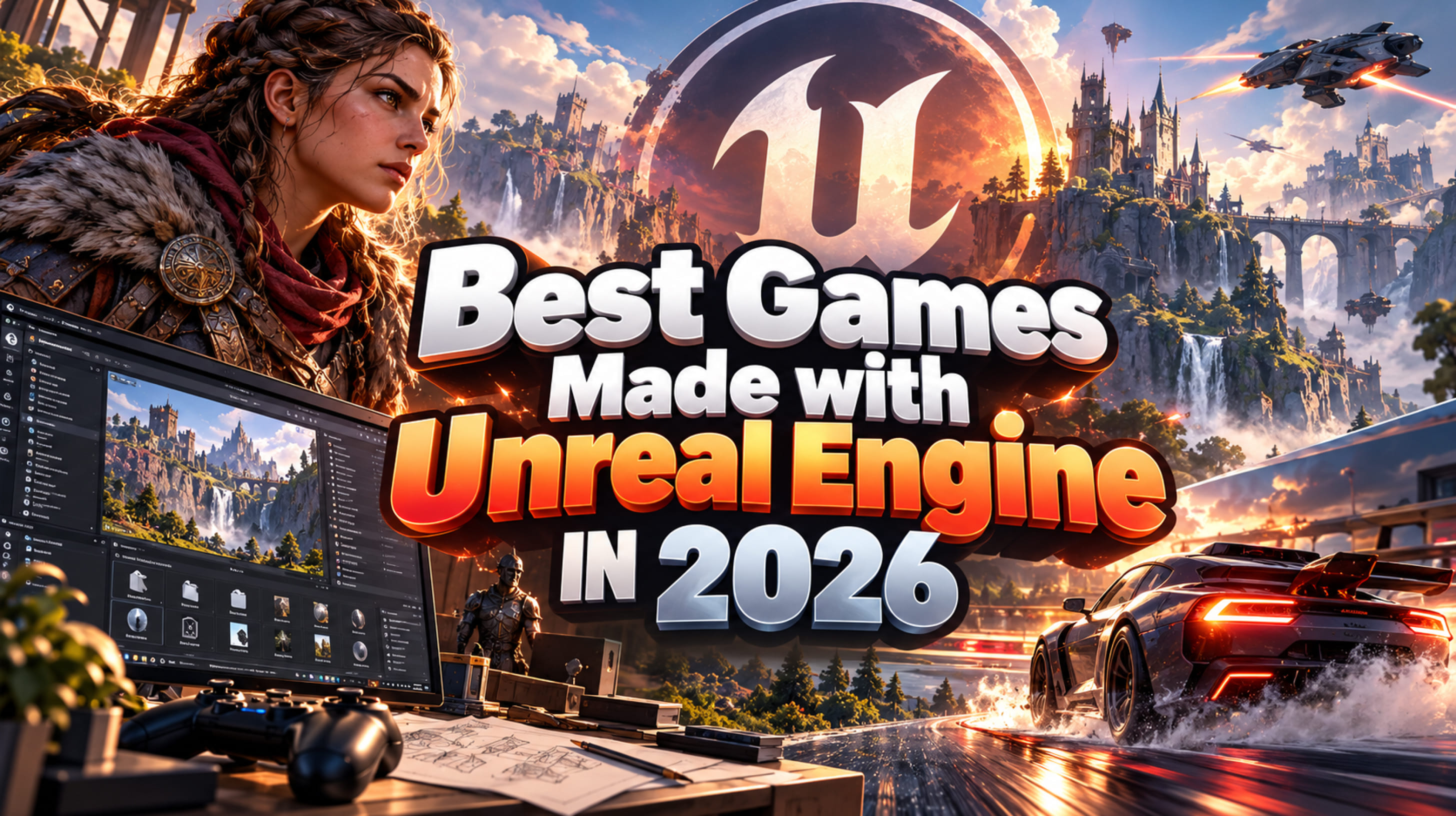 Best Games Made with Unreal Engine in 2026