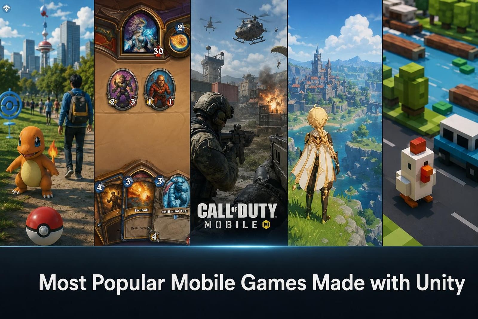 Most Popular Mobile Games made with Unity