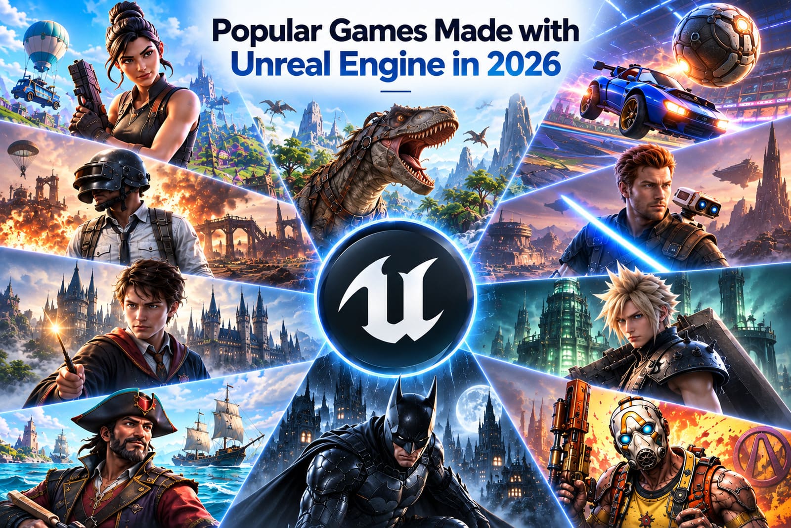 Popular Games Made with Unreal Engine in 2026